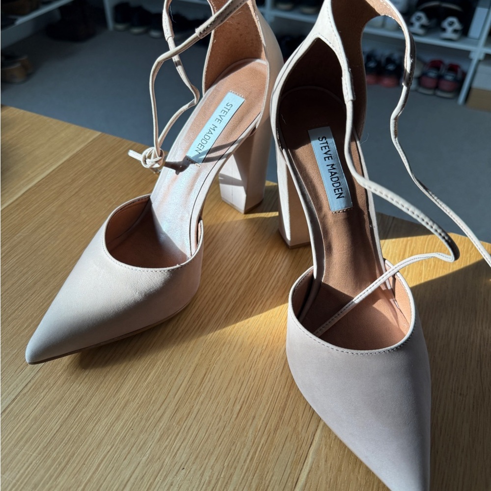 Steve Madden Women's Nude Heels 8.5